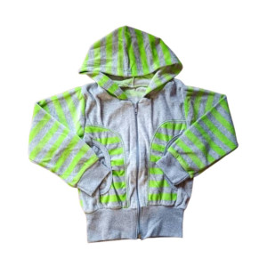 Велюровая кофта на молнії з карманами